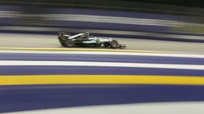 Nico Rosberg VN Singapurja trening