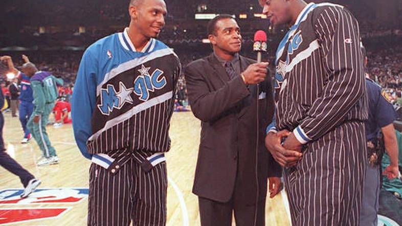 Po sezoni 1995/96, ko sta skupaj igrala v Orlandu, bosta Shaquille O'Neal in Anf