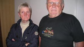 Polona Škantar in Vladimir Lebar, dva izmed štirih lastnikov zemljišč, ki bodo z