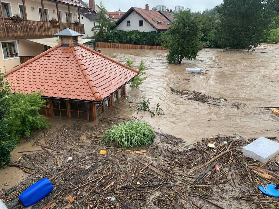 Poplave Škofja Loka | Avtor: Andrej Leban