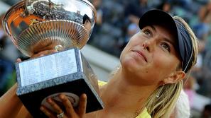 Marija Šarapova je z zmago v Rimu dokazala, da se vrača med najboljše. (Foto: EP