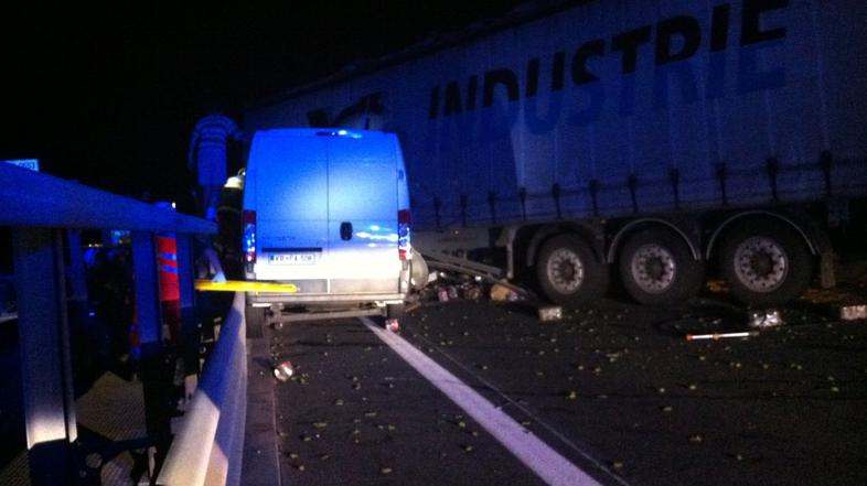 Nesreča na primorski AC