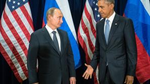 Srečanje Putin - Obama