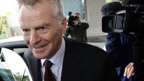 Mosley je vedno brez dlake na jeziku. Preberite, kaj meni o Ferrariju. (Foto: Re