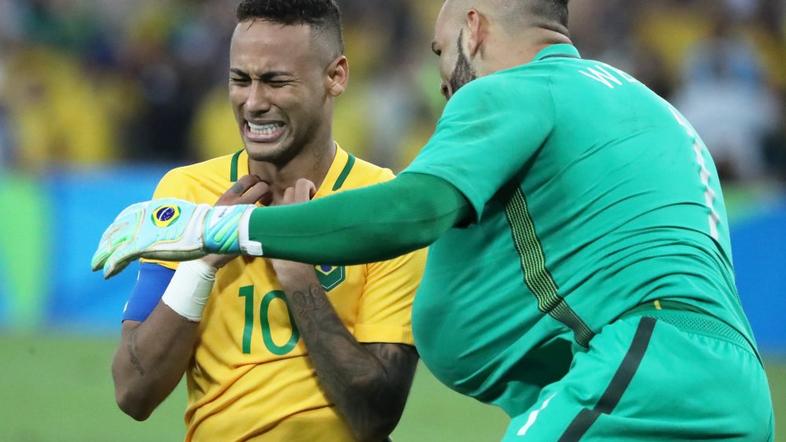 Neymar Weverton Brazilija Nemčija nogomet Rio 2016