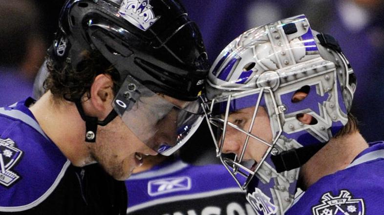 Anže Kopitar je tokrat ostal praznih rok. (Foto: AFP)