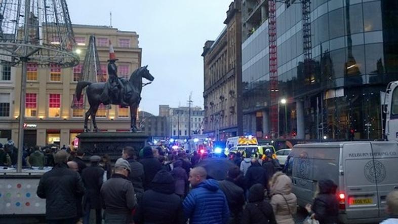 Nesreča v Glasgowu