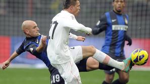 (Inter : Palermo) Iličić Cambiasso Serie A Italija prvenstvo liga