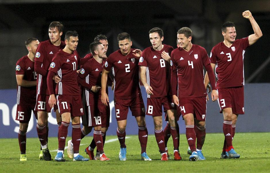 Latvijska nogometna reprezentanca | Avtor: Epa
