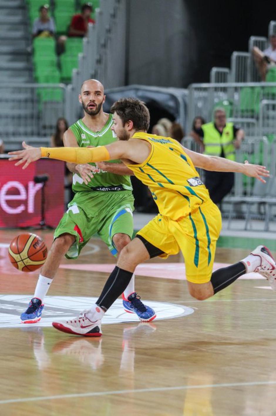 košarka SLO-AUS | Avtor: Saša Despot