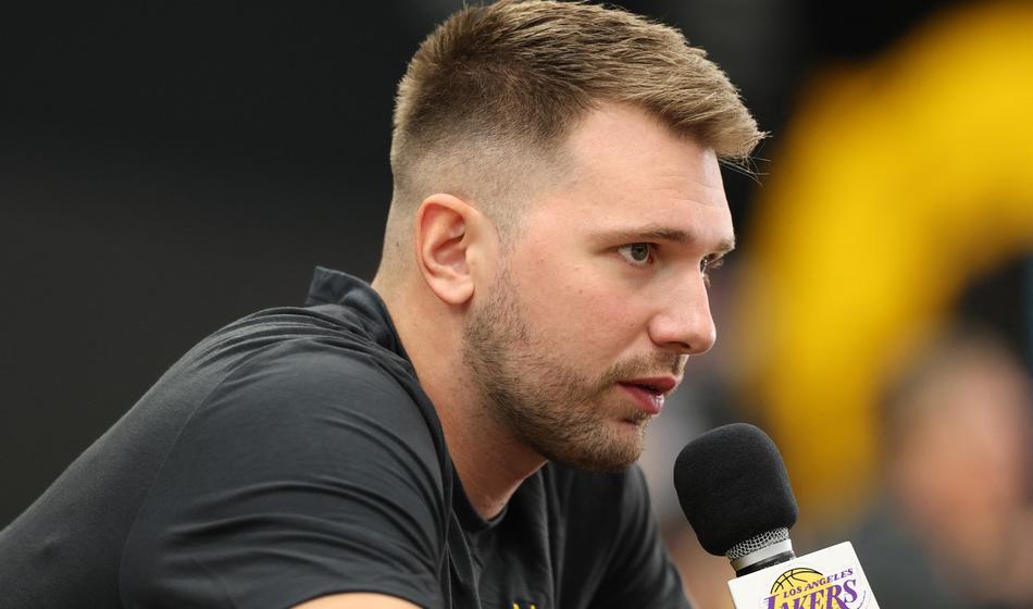 Luka Dončić optimističen pred novo sezono lige NBA z Los Angeles Lakers