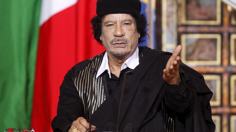 Moamer Gadafi (Foto: Epa)