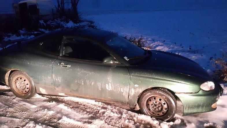 Ukraden avtomobil Tomaža Jeraja