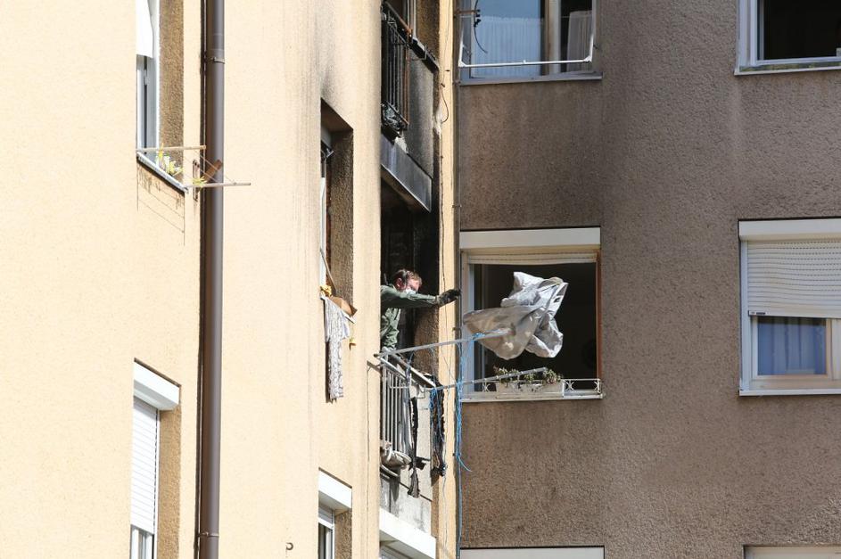 Požar na Gospodinjski ulici