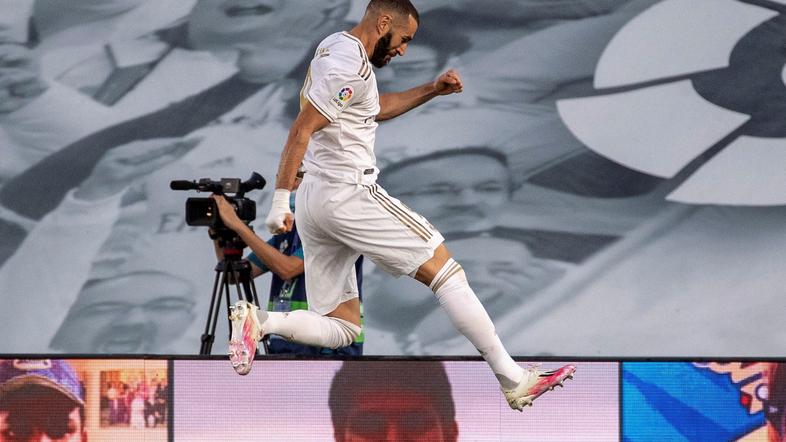 Karim Benzema Real Madrid Villarreal