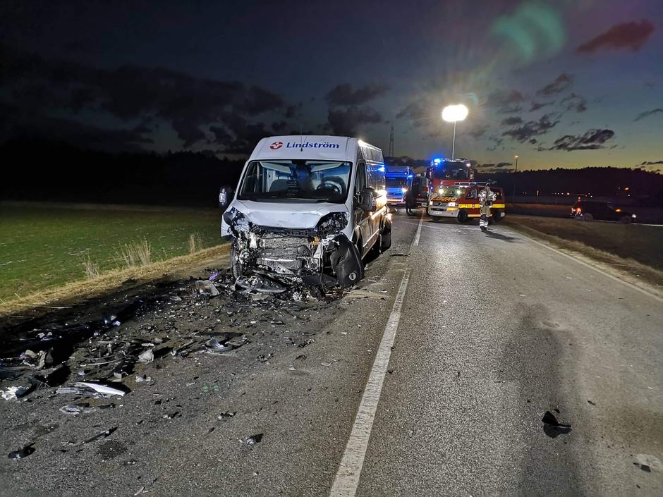 prometne nesreča Jeprca - Kranj | Avtor: PU Kranj