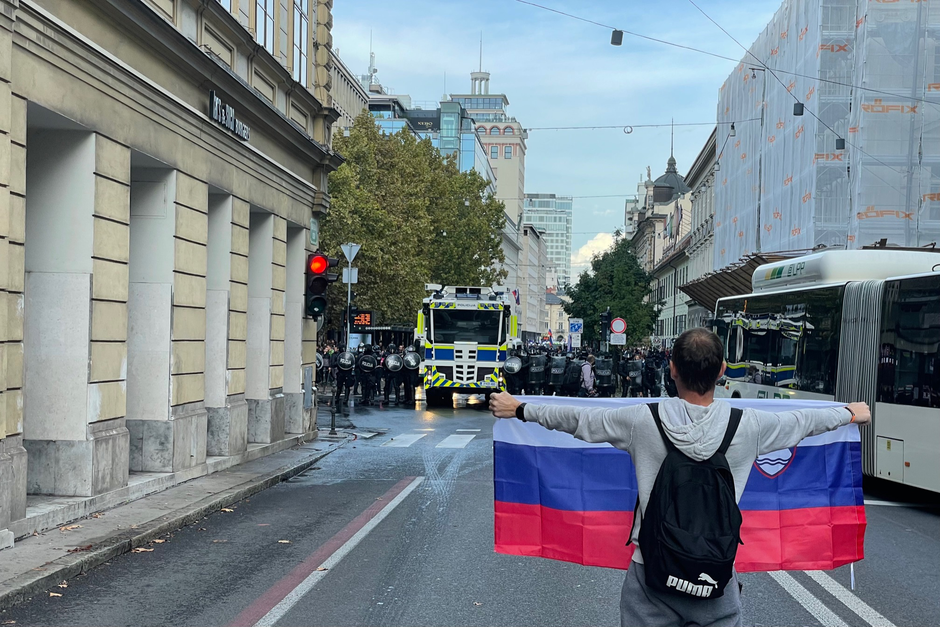 Protesti v Ljubljani | Avtor: Anže Petkovšek