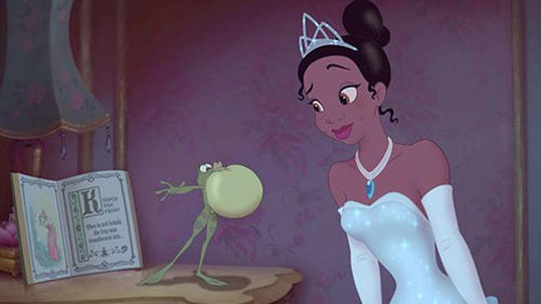Risani film z naslovom Princesa in žabec že predvajajo v New Yorku in Los Angele