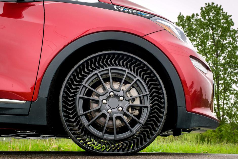Michelinove pnevmatike brez zraka | Avtor: General Motors