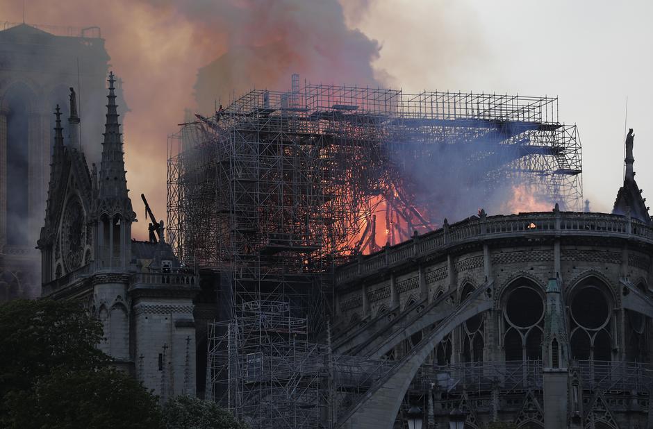 Požar Notre Dame | Avtor: Epa