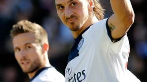 sport 11.03.14. svedski napadalec Paris Saint-Germaina (PSG) Zlatan Ibrahimović,