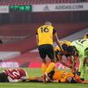 Raul Jimenez David Luiz Arsenal Wolverhampton
