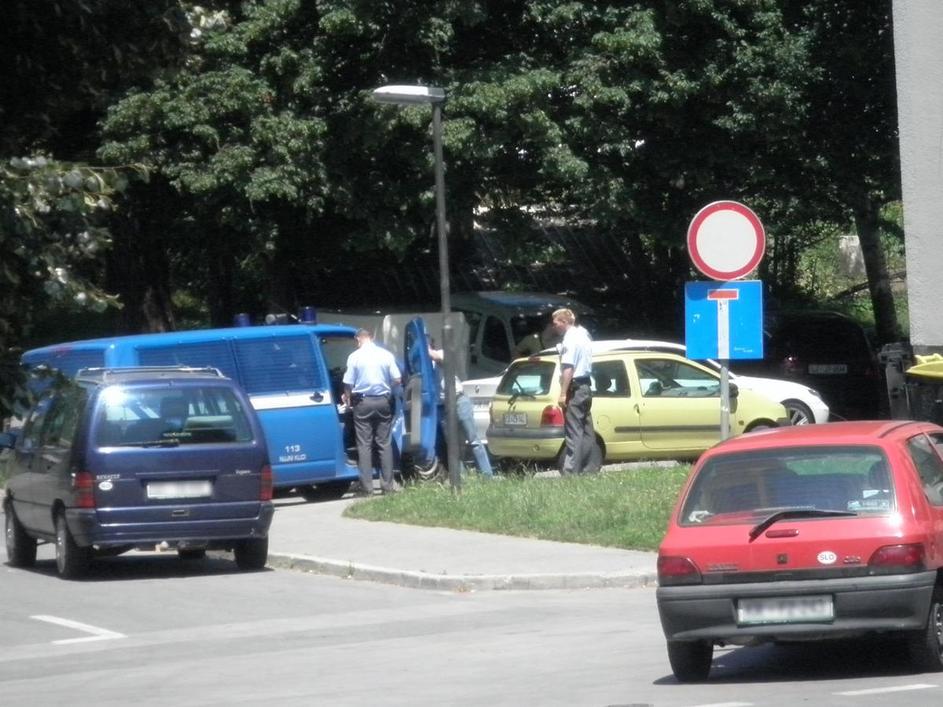 Moste, aretacija, policija