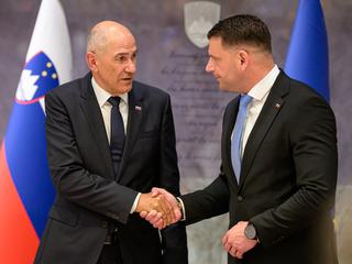 Janez Janša in Zoran Stevanović