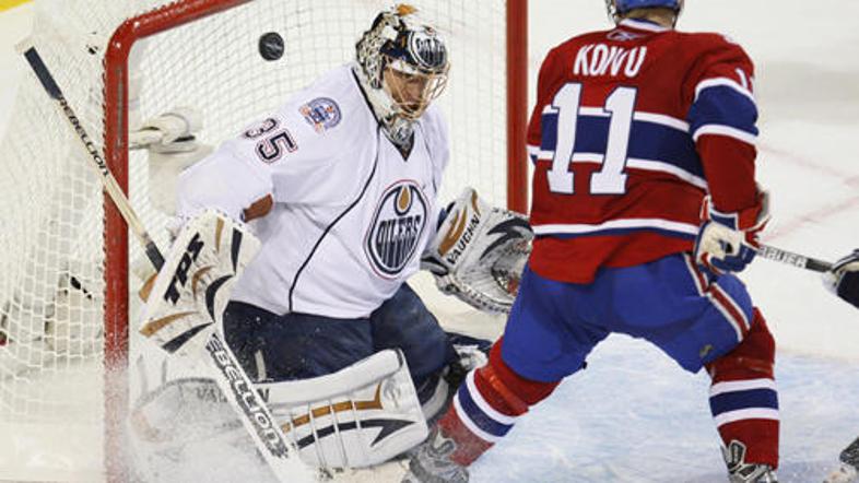 Saku Koivu je odločil tekmo v Montrealu.