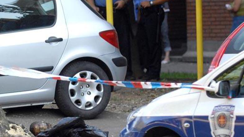 Odsekano glavo so novinarji našli pred neko trgovino na Ulici kralja Aleksandra 