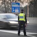 Avtocesta, nadzor, policist, promet