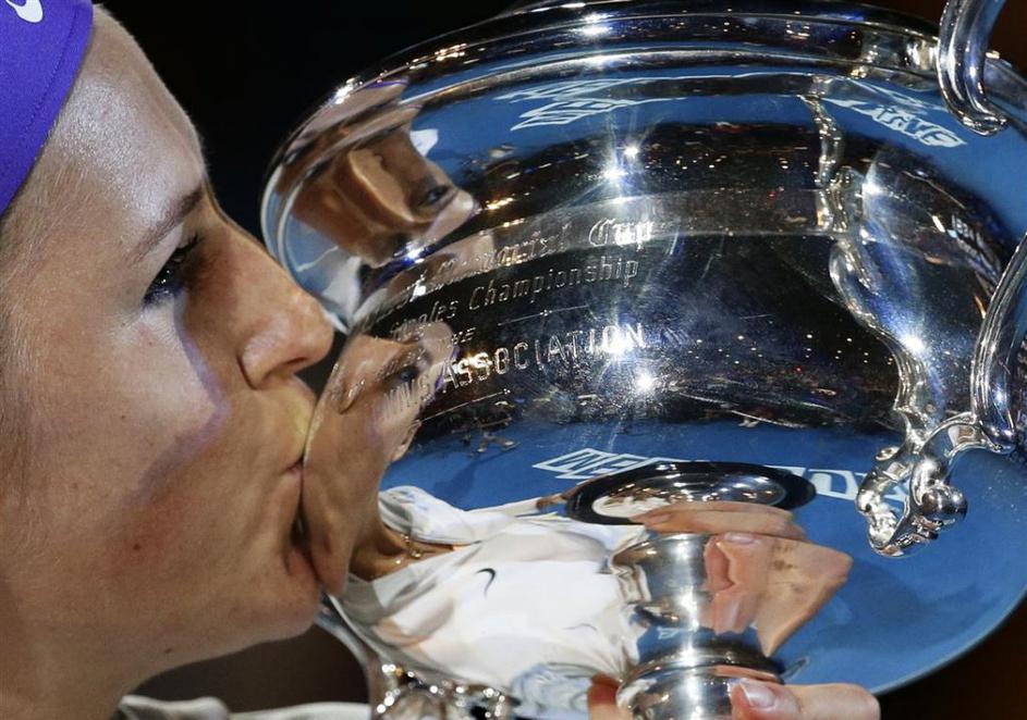 Na Li Azarenka OP Avstralije grand slam Melbourne finale