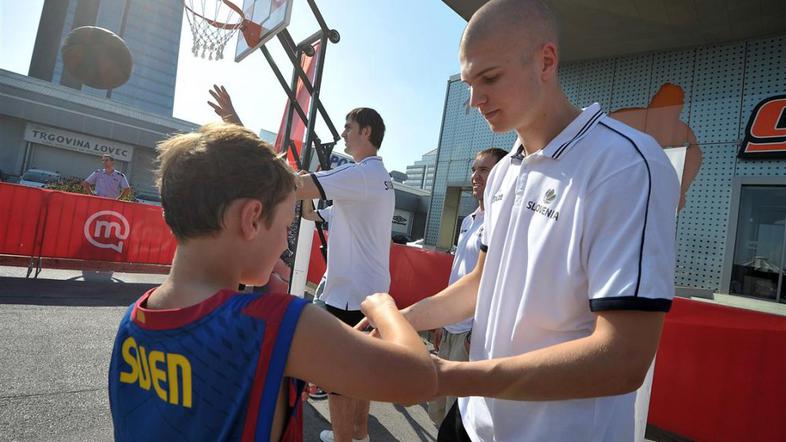 Slovenska košarkarska reprezentanca, prosti meti Slovenija, spar