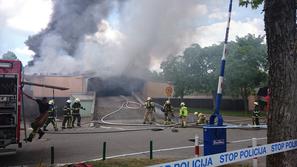 Požar na Vodnikovi cesti