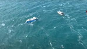 potapljanje ladje Audace pri Gradežu