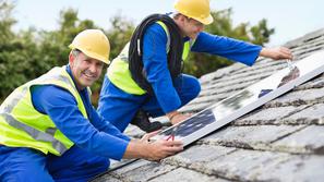 Sončna elektrarna na hiši