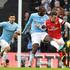 Toure Wilshere Agüero Manchester City Arsenal Premier League Anglija liga prvens