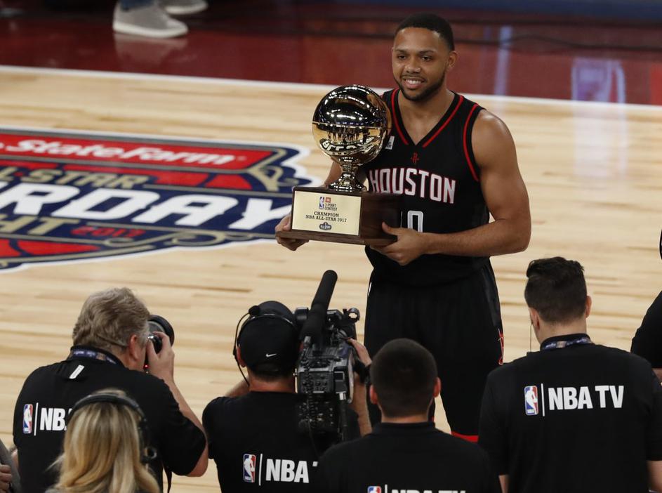 Eric Gordon metanje trojk 