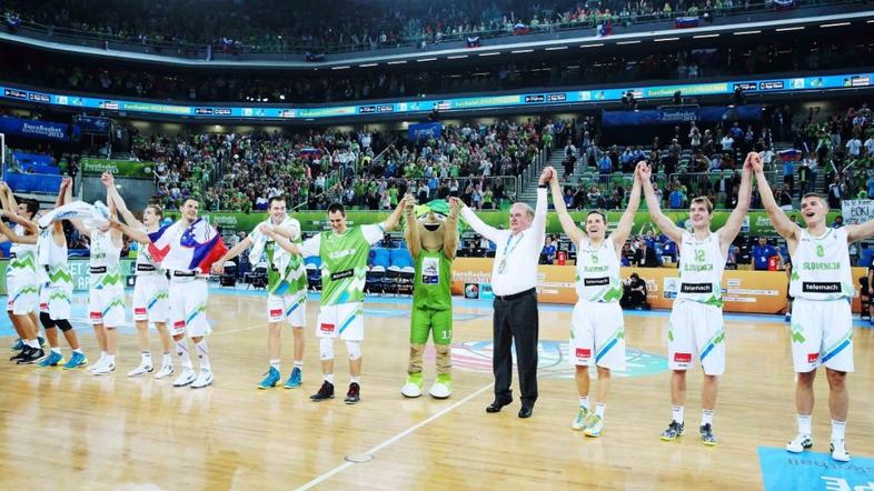 Maljković Lakovič Slovenija Ukrajina EuroBasket Stožice Ljubljana Murić Lorbek