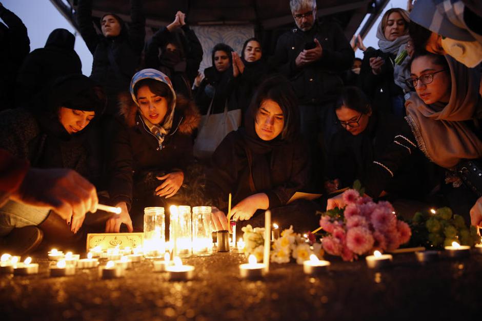 Protesti zaradi sestrelitve ukrajinskega letala | Avtor: Epa