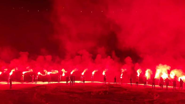 Primož Roglič Vuelta 2021 navijači Kisovec