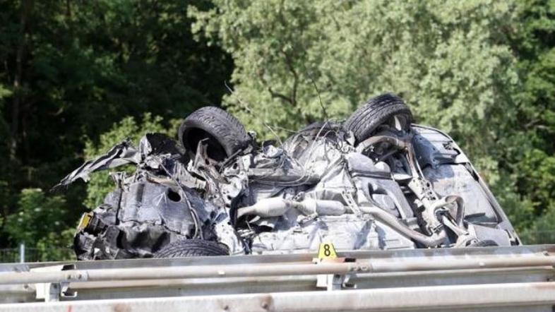 Nesreča na HR avtocesti