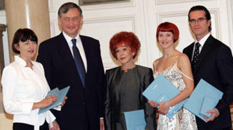 Lučka Kajfež Bogataj, Danilo Türk, Helena Meden Vrtovec, Katarina Venturini in A