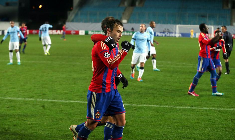 Natcho CSKA Moskva Manchester City Liga prvakov