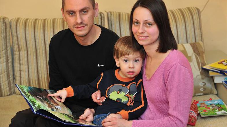 Tihomir in Silvana Beljak z Matijo. (Foto: 24sata)