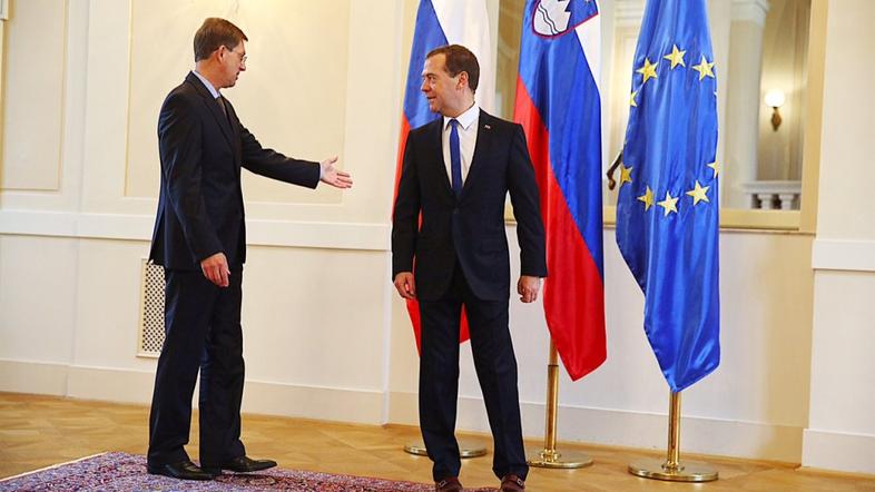 Obisk ruskega predsednika vlade Dimitrija Medvedjeva