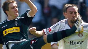 Bundesliga Bayern Munchsen Borussia Monchengladbach Ribery