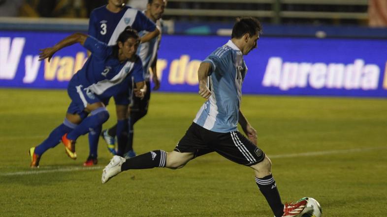Leo Messi Argentina Gvatemala