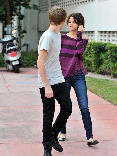 Justin Bieber in Selena Gomez