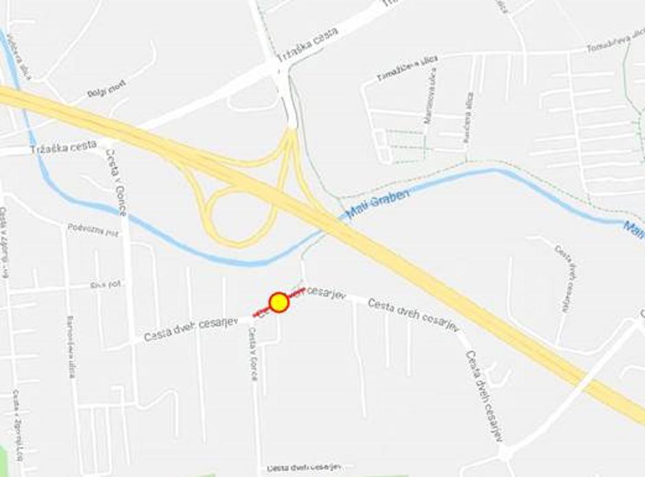 zapora Cesta dveh cesarjev | Avtor: MOL